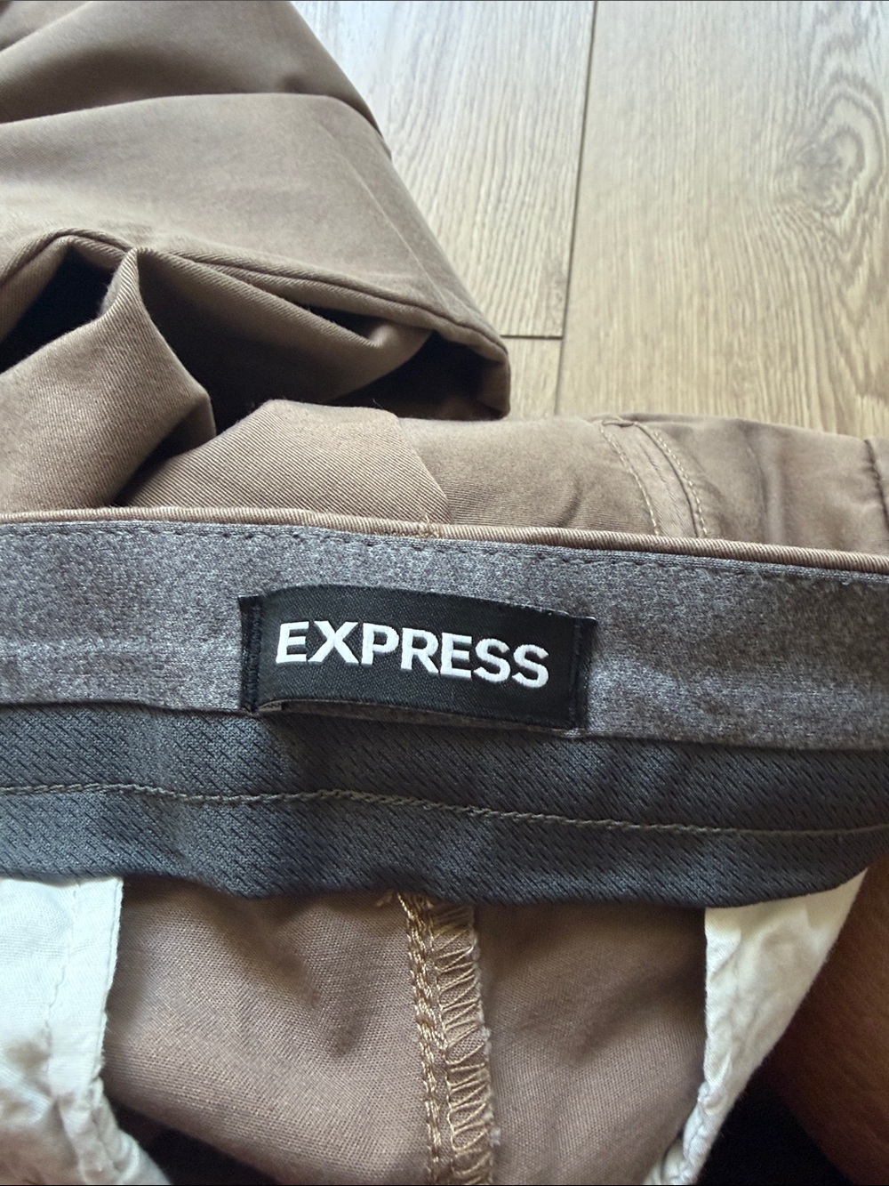 Express Taupe/Khaki Casual Pants